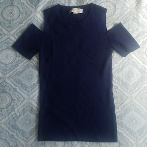 Michael Kors cold shoulder top